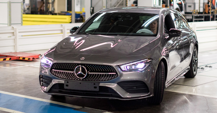 Mercedes-Benz a lansat producția celui mai stilat break din gamă - CLA Shooting Brake