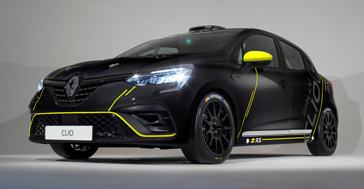 Renault a prezentat trei bolizi de curse pe baza noii generații Clio pentru aventuri pe circuit și rally