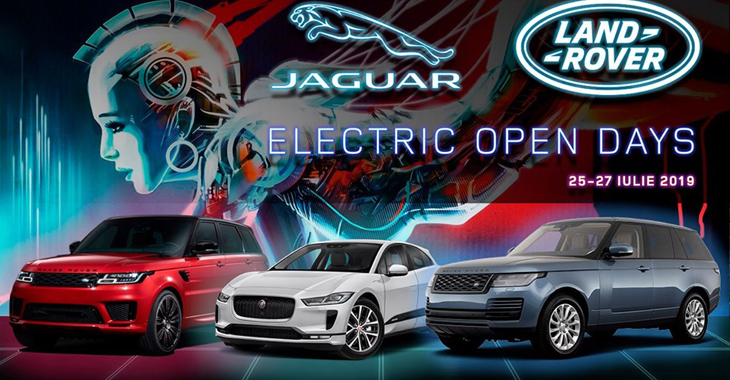 Jaguar Land Rover Moldova vă invită la evenimentul Electric Open Days, dedicat automobilelor electrificate