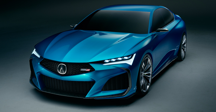 Acura reinventează seria legendară Type S cu noul concept magnific, debutat la Monterey Car Week