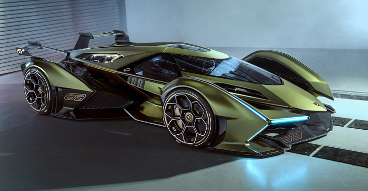 Lamborghini a pregătit un supercar hibrid "accesibil" pentru toţi doritorii — noul V12 Vision Gran Turismo
