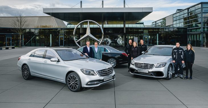 Actuala generaţie Mercedes-Benz S-Class atinge borna importantă de 500,000 unităţi produse