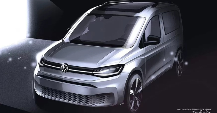 Schiţe noi cu viitorul Volkswagen Caddy: revoluţia se amână?