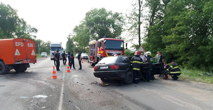 Noi detalii despre accidentul grav din Bălţi: o depăşire neregulamentară a dus la impactul cu KAMAZ
