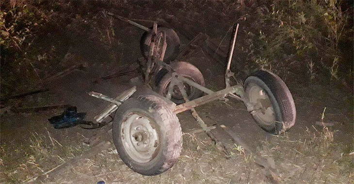 Accident cutremurător: o căruţă cu 4 copii, condusă de mama lor beată, a fost spulberată azi noapte de un automobil