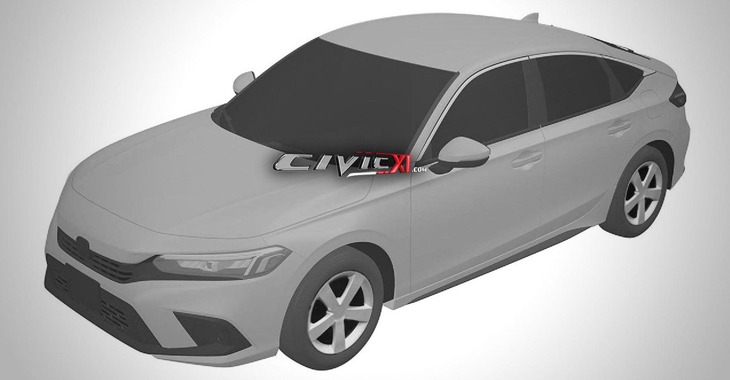 Primele schiţe cu noua generaţie Honda Civic. Hatch-ul se va inspira de la actualul Accord?