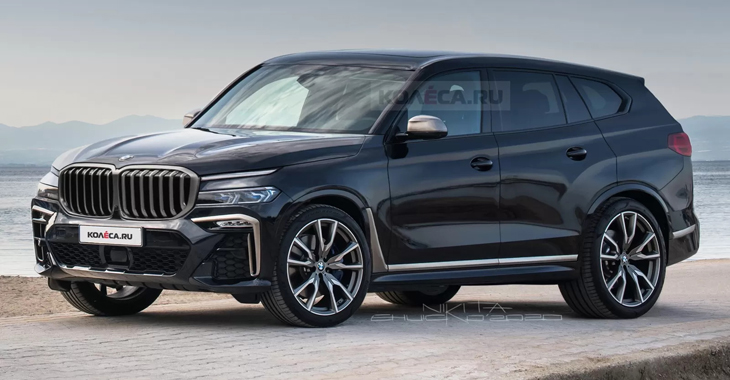 Cât de ciudat poate fi noul BMW X8 cu faruri duble? Cea mai detaliată imagine render