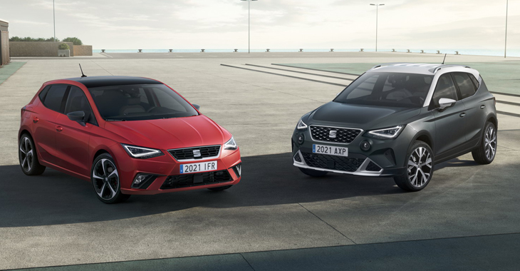 Premieră: SEAT actualizează cele mai compacte modele din gamă, hatch-ul Ibiza şi crossover-ul Arona