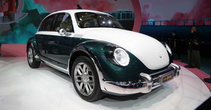 VW va acţiona în judecată chinezii de la Great Wall pentru electromobilul Ora Punk, inspirat de Beetle