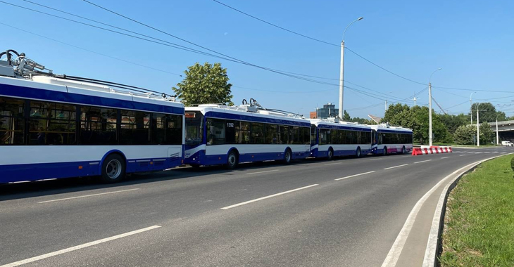 Premieră în Chişinău: o nouă linie de troleibuze va circula pe strada Albişoara din capitală