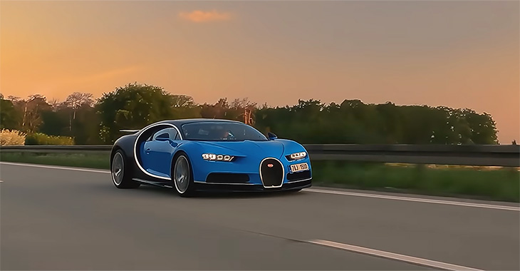 (VIDEO) Un proprietar de Bugatti Chiron a reuşit să atingă 414 km/h cu maşina sa, pe o autostradă fără limită de viteză din Germania