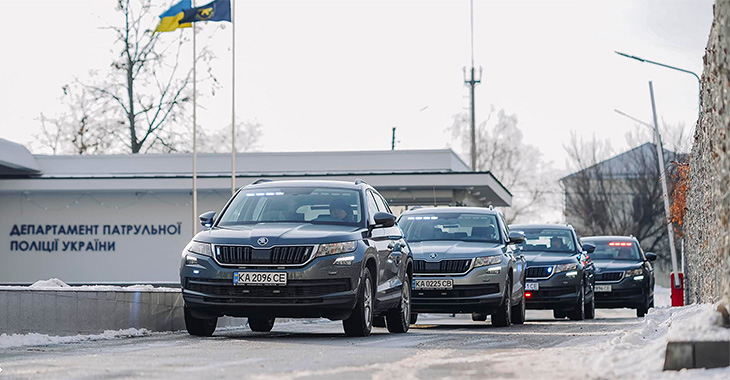 Ucraina implementează primele maşini de poliţie nemarcate, cu radare, care vor circula pe drumurile naţionale
