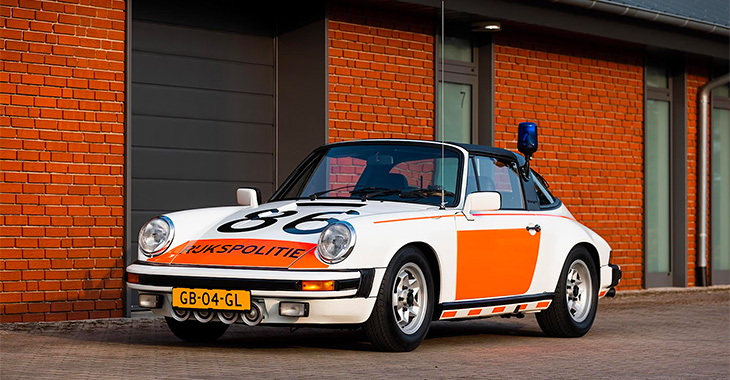 Acest Porsche 911 Targa a fost maşina supremă a poliţiei din Olanda, iar acum e scos la vânzare