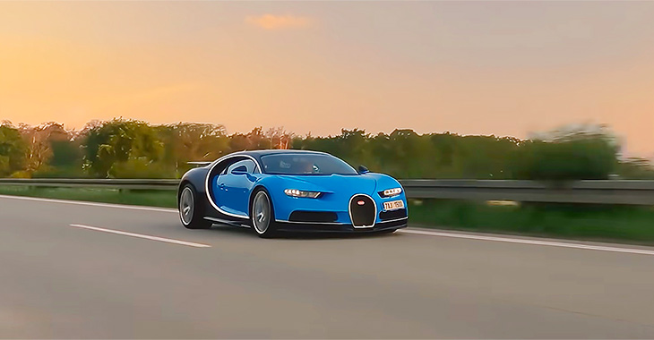 (VIDEO) Cehul cu Bugatti Chiron, care a atins 417 km/h pe o autostradă din Germania, nu va mai fi acuzat de vreo încălcare de autorităţi