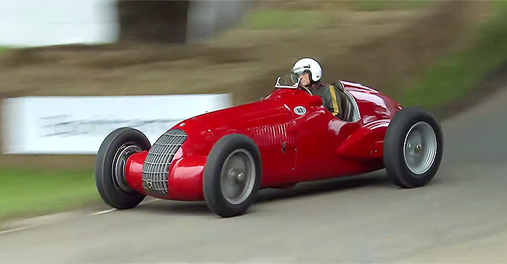 (VIDEO) Cum sună şi cum se conduce o Alfa Romeo 308C, maşina produsă acum 84 ani, cu 300 CP sub capotă
