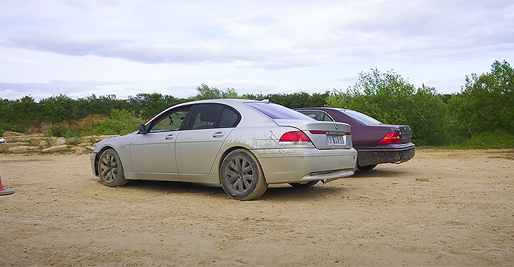 (VIDEO) Un BMW Seria 7 şi un Lexus LS, conduse fără ulei în motor, pentru a afla care rezistă mai mult