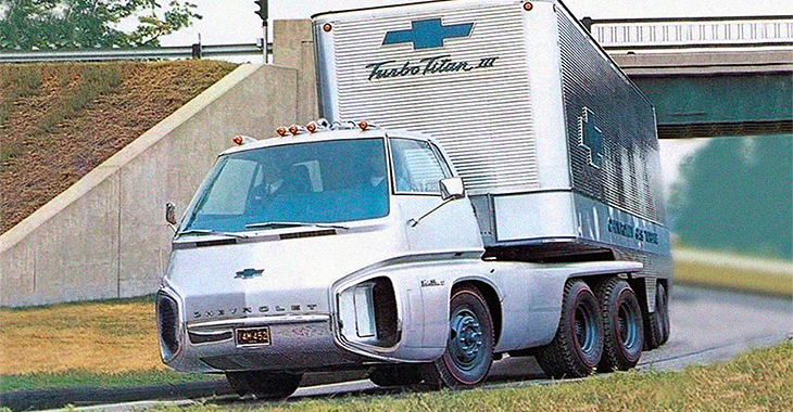 Ingineria fascinantă a camionului viitorului, conceput acum 56 ani de Chevrolet