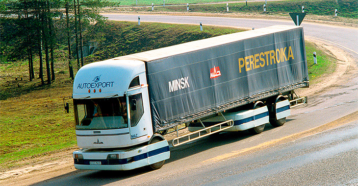 Istoria curioasă a lui MAZ 2000 Perestroika, camionul care se prezenta drept vizionar, dar care amintea de Renault Magnum