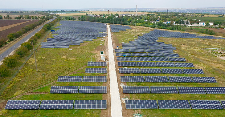 Cum arată cel mai mare parc fotovoltaic din Moldova, situat la Criuleni, şi câtă electricitate produce