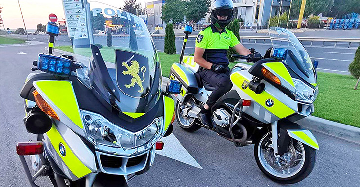 Mister elucidat: cele 4 motocicletele BMW din dotarea poliţiei din Moldova, care pot atinge 217 km/h, au fost donate de poliţia din Germania