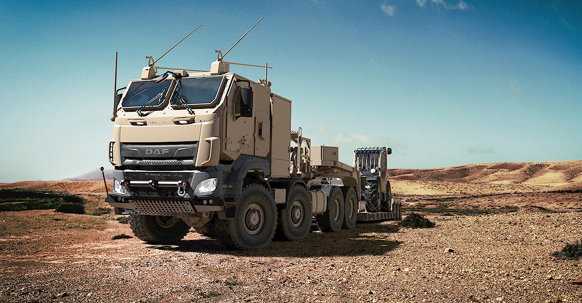 S-a întors roata: DAF va livra sute de camioane militare, construite pe şasiurile Tatra, armatei din Belgia