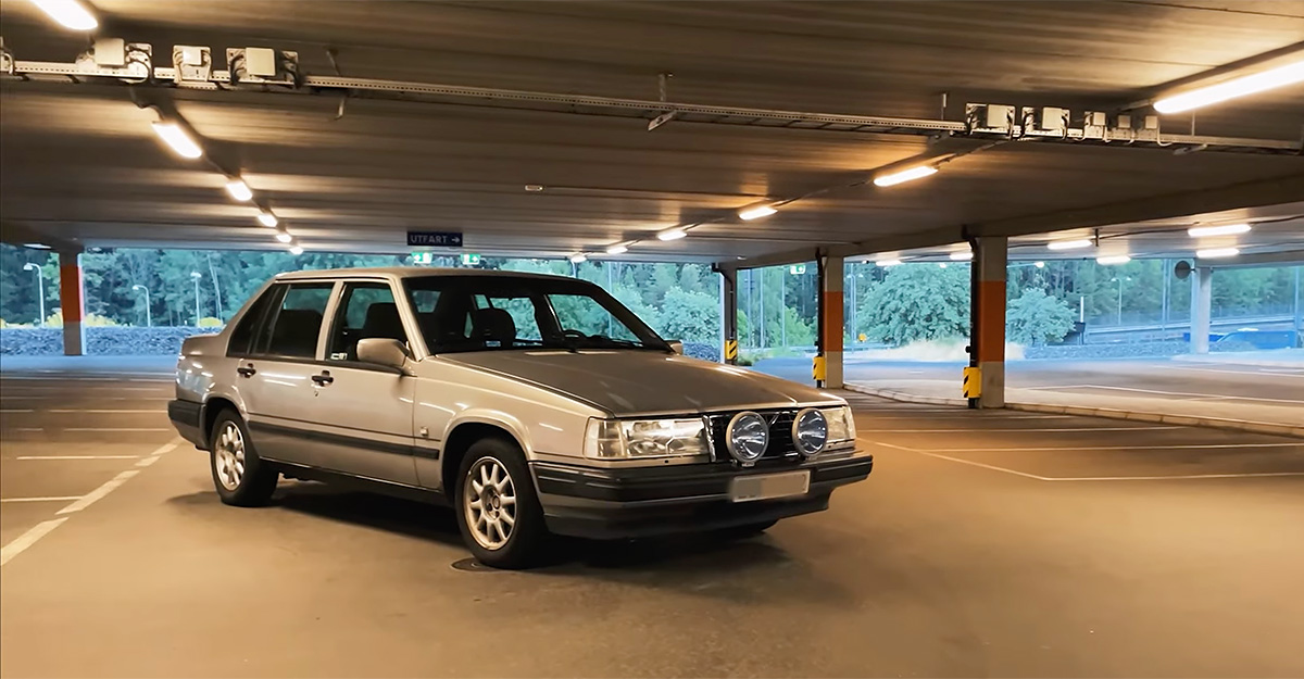 (VIDEO) Acesta e un banal Volvo 940 din Suedia la prima vedere, însă are 500 CP sub capotă