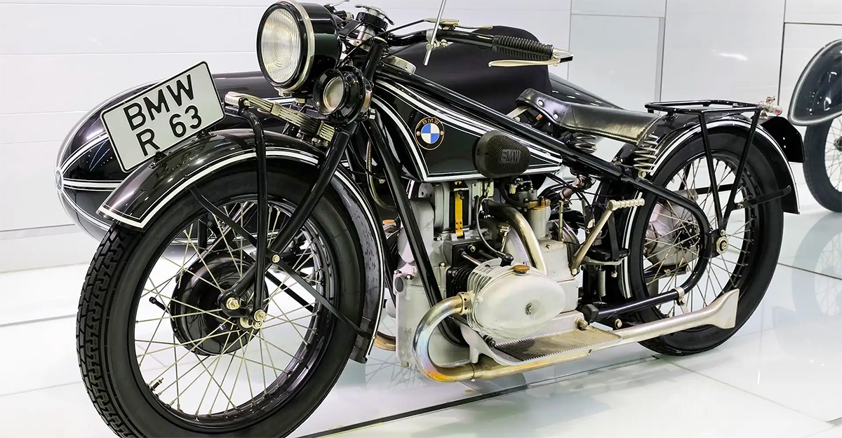 BMW R63, motocicleta de acum 93 ani, care a marcat o întreagă epocă, într-un exemplar cu ataş, scos la vânzare în Germania