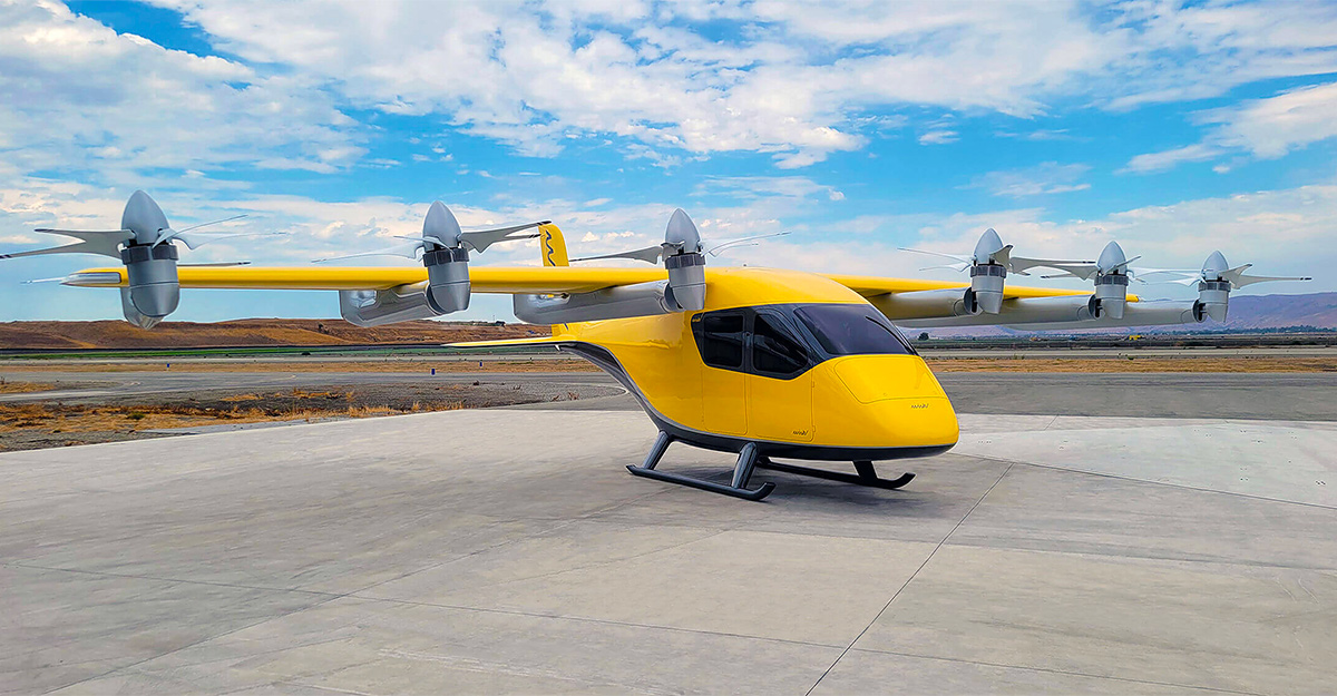 (VIDEO) Acesta e Wisk, primul elicopter electric autonom, fără pilot, cu o inginerie curioasă, creat pentru a servi drept taxi aerian