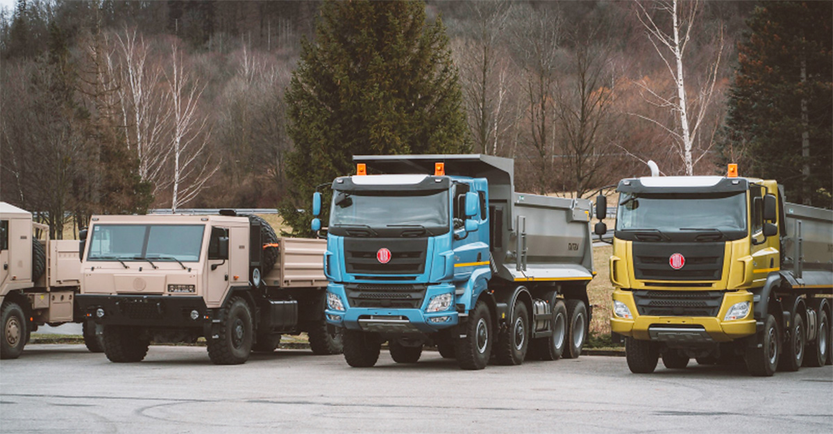 Fabrica Tatra din Cehia anunţă creşteri de producţie a camioanelor sale în 2022, livrări mari în sectorul militar şi un 2023 cu recorduri
