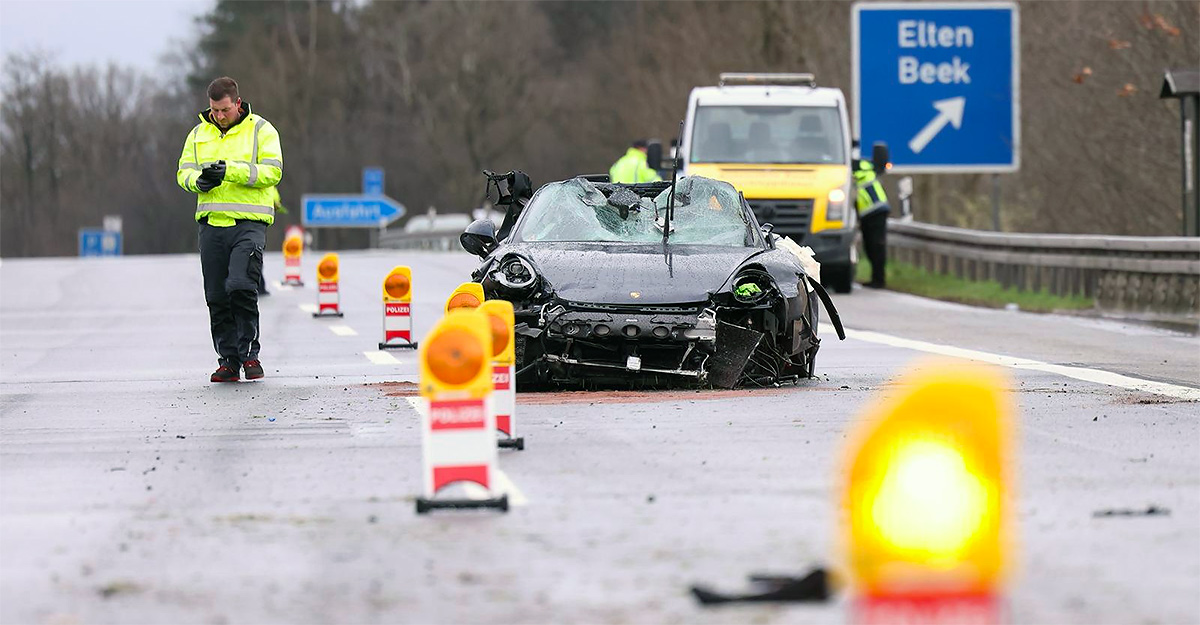Trei Porsche-uri implicate şi toţi trei şoferi decedaţi, alături de un pasager, într-un accident bizar produs pe autostrada A3 din Germania