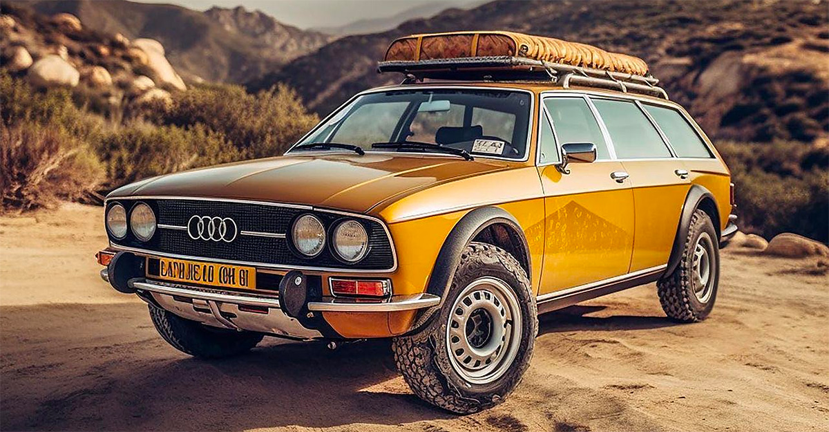 (FOTO) Cum ar arăta modelele clasice Audi din anii 1970 în interpretare allroad cu tracţiune quattro