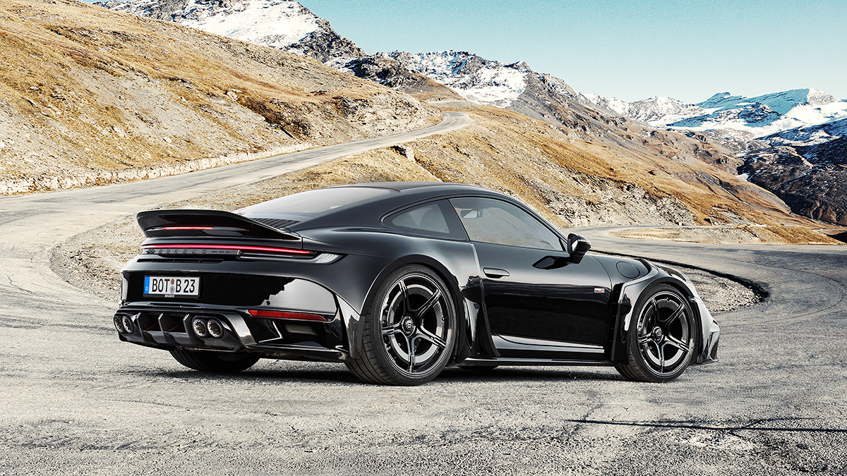 (VIDEO) Acesta e un Porsche 911 Turbo S, modificat de Brabus să livreze o putere apropiată de Bugatti Veyron de cândva