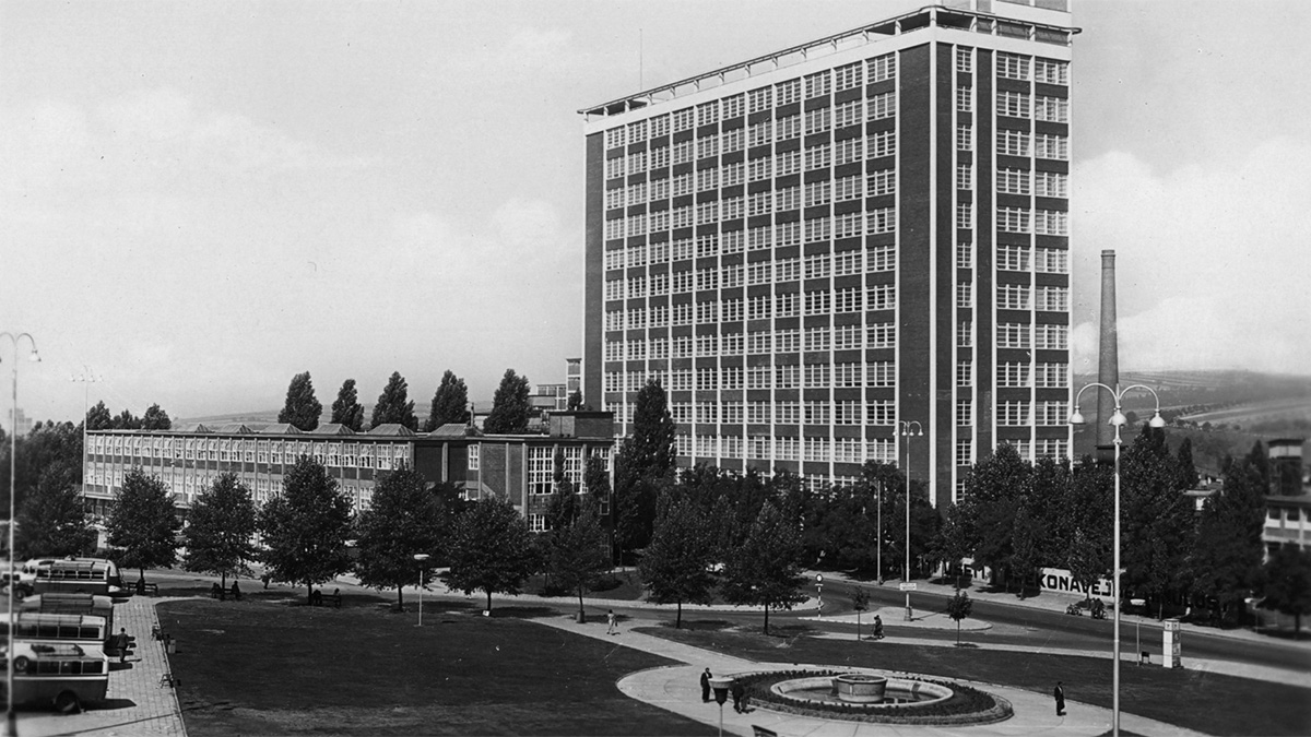 Ingineria genială a celei mai inovatoare clădiri din Europa de acum 85 de ani, zgârie-norul Bata din Zlin, Cehoslovacia