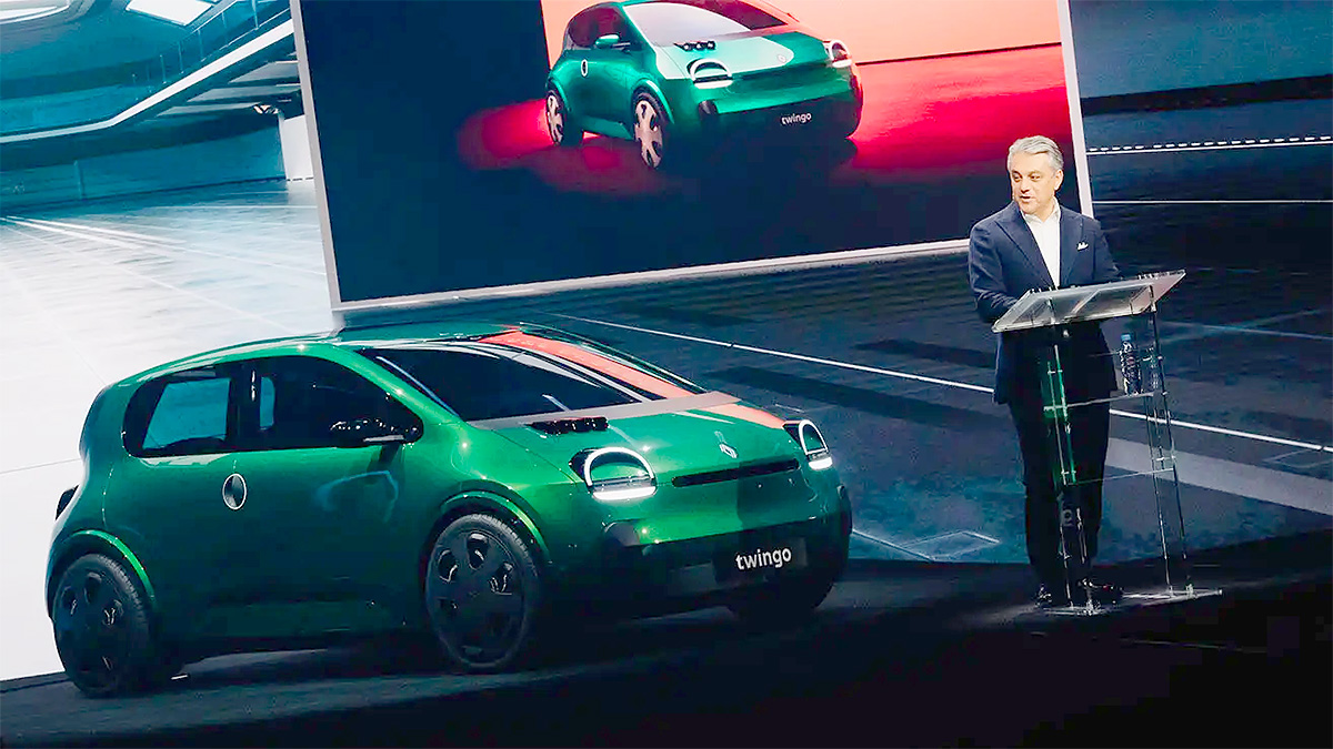 Renault a prefaţat viitorul Twingo, un model electric cu preţ mai mic de 20 mii euro, care va fi produs în Europa