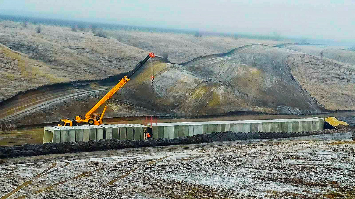 Cum arată în prezent şantierul construcţiei centurii oraşului Vulcăneşti din Moldova