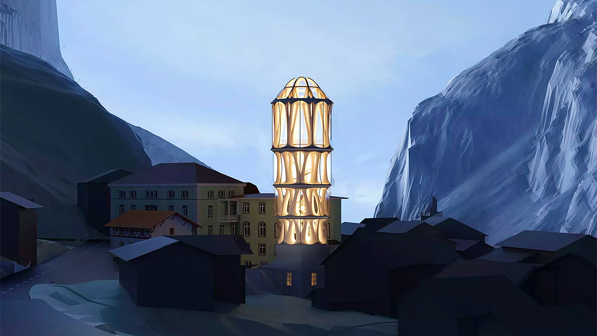 (VIDEO) Elveţienii construiesc cel mai înalt turn printat 3D din lume şi totodată primul asemenea turn cu armătură