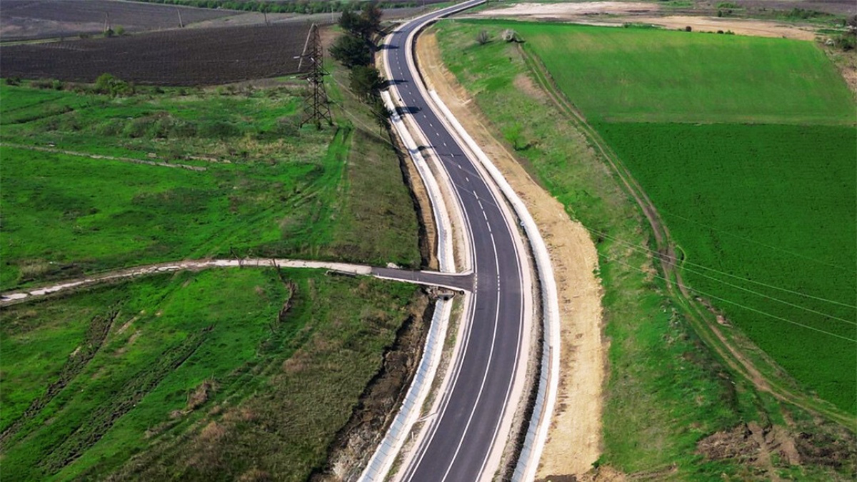 O nouă porţiune de drum regional din Moldova, în apropiere de Cimişlia, a fost reconstruită la nivel european