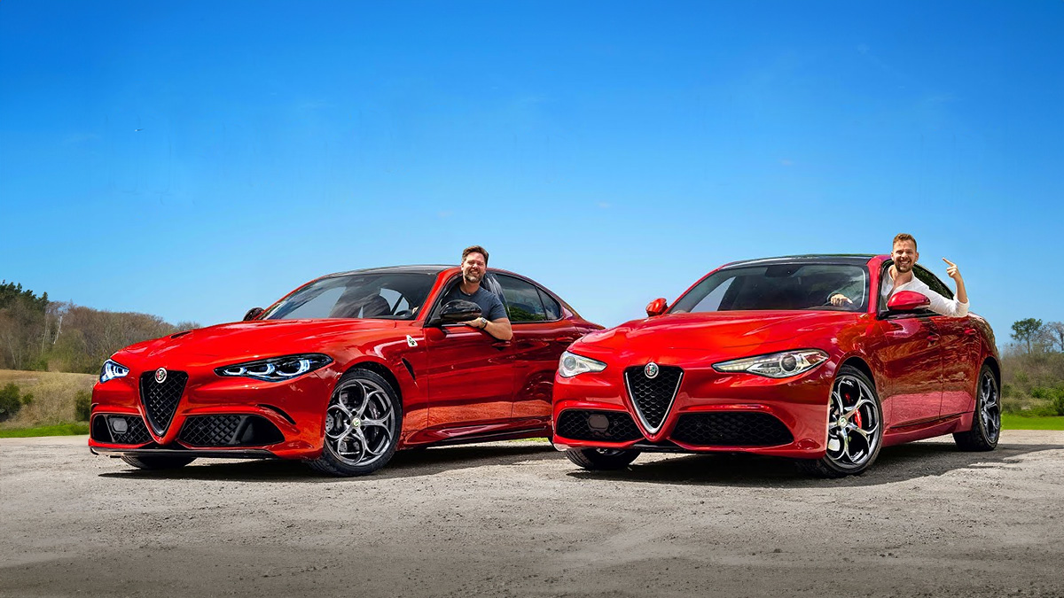 (VIDEO) Doi youtuberi canadieni au amintit lumii că Alfa Romeo are două sedanuri similar de superbe, chiar dacă unul costă 100 mii, iar altul poate fi găsit la 15 mii dolari