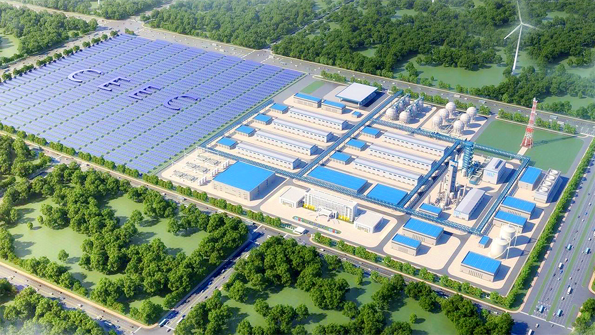 China construieşte cea mai mare fabrică din lume de hidrogen, din care produce apoi amoniac verde şi metanol, consumând electricitate cât două ţări mici