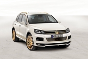 Volkswagen a dezvaluit un Touareg… cu roti de aur