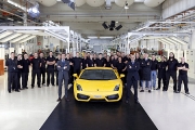 A fost produs cel de-al 10,000-lea Lamborghini Gallardo