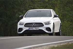 (VIDEO) TEST DRIVE: Mercedes-Benz E-Class facelift. Cel mai adorat sedan în Moldova