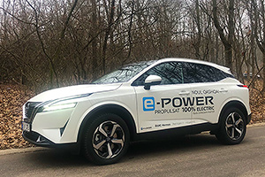Test drive Nissan Qashqai e-Power, a car with an electric motor, but with a generator on board, like a locomotive