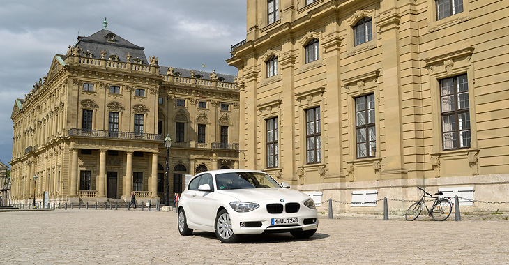 BMW Seria 1 116d EfficientDynamics Edition, pe Romantic Road