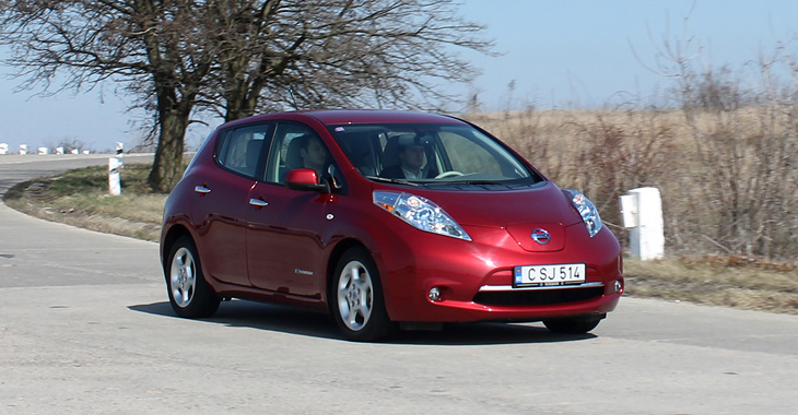 Nissan LEAF pe drumurile Moldovei!