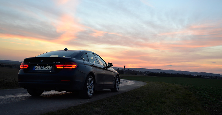 Un test de 3,400 km cu BMW Seria 4 Gran Coupe