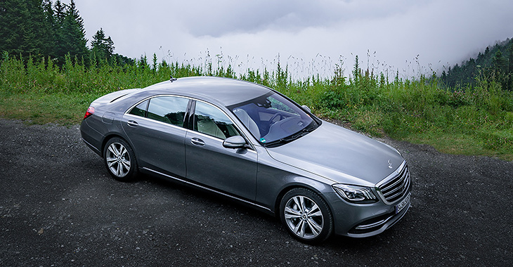 TEST DRIVE: Mercedes-Benz S-Class S 450 4MATIC Long. Maşina sunetelor în mişcare.
