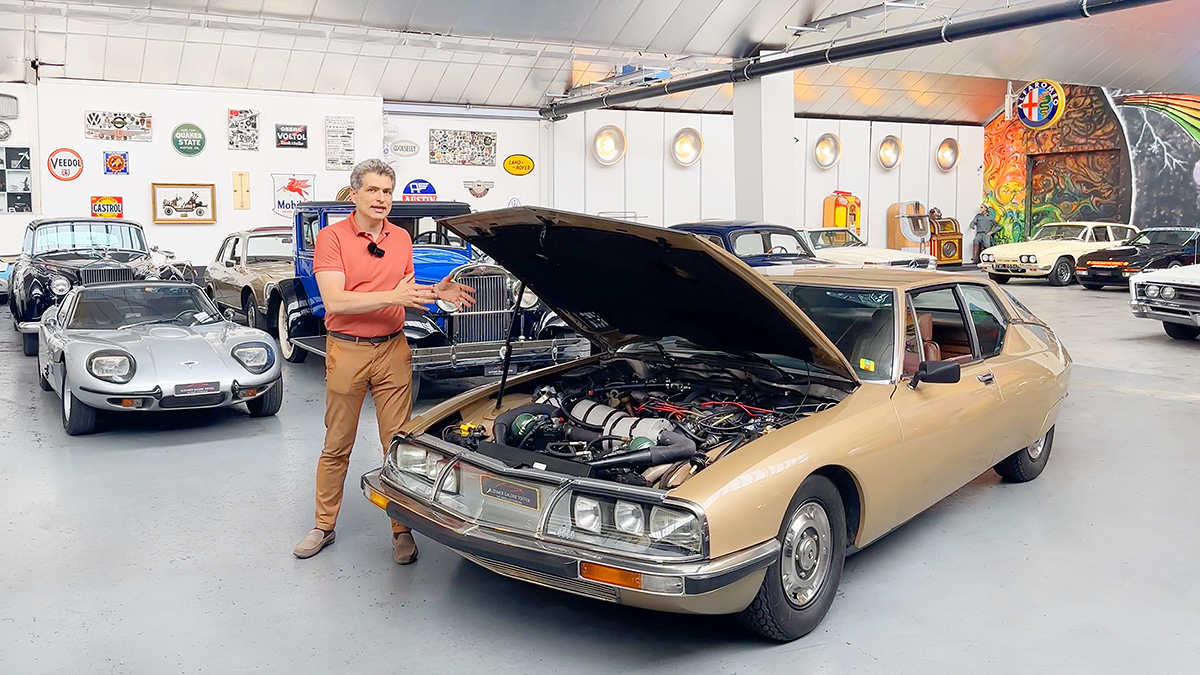 (VIDEO) Am explorat şi condus legendarul Citroen SM, maşina franceză vizionară de acum 50 de ani, cu motor Maserati