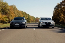 Audi A8 vs BMW Seria 7